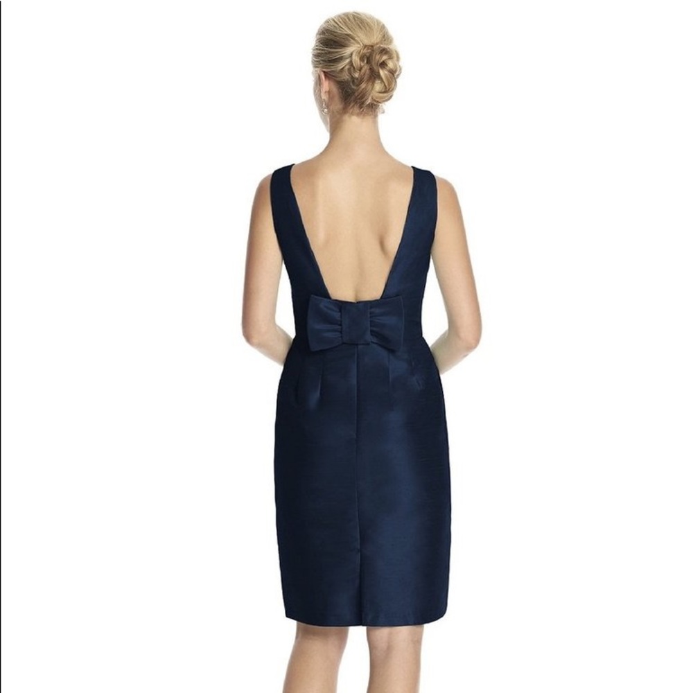 Alfred Sung Bridesmaid / Dupioni Cocktail Dress